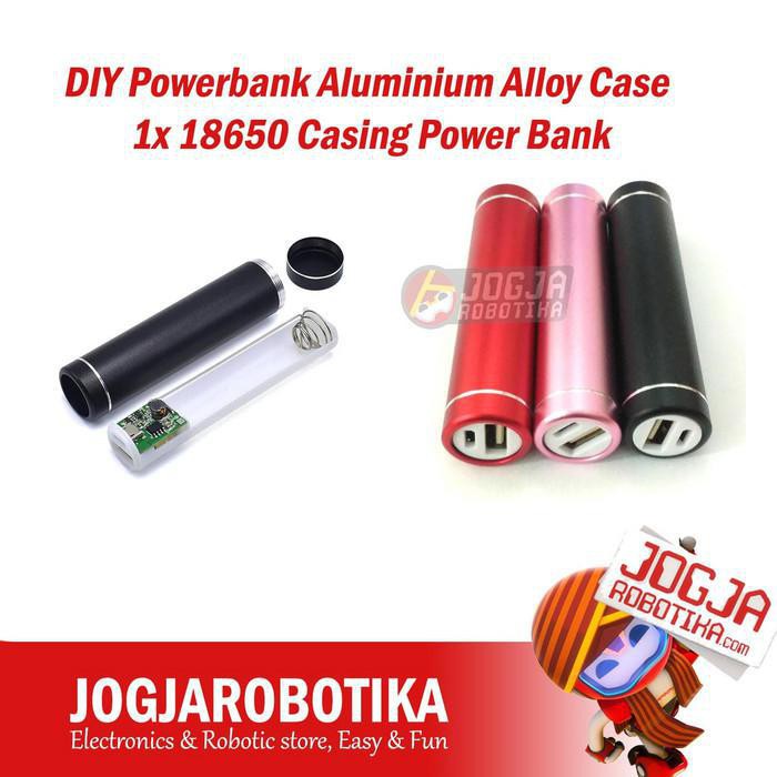 Jual Diy Powerbank Aluminium Alloy Case X Casing Power Bank