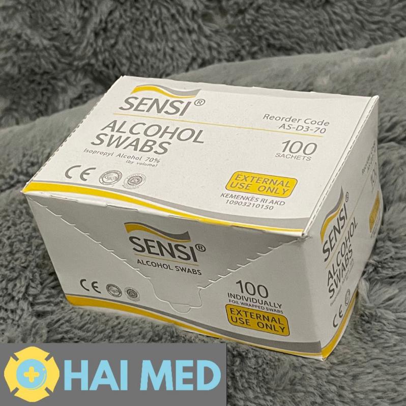 Jual Sensi Swab Kapas Alkohol Sensi Isi Shopee Indonesia