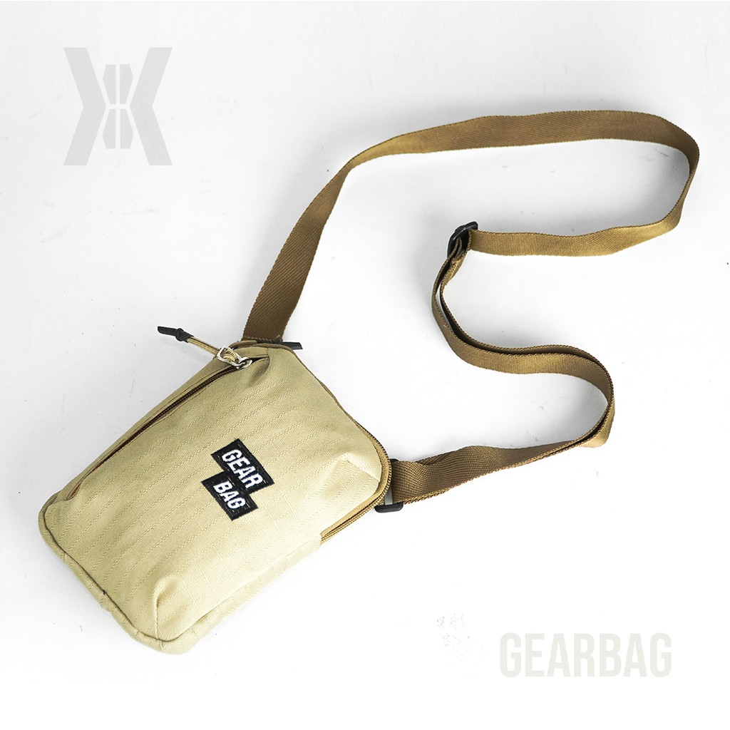 COD Tas Selempang kecil Pria Wanita GEARBAG Slingbag HP Cluch Bag