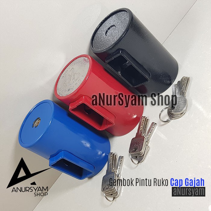 Jual Gembok Ruko Anti Maling / Gembok Pintu Ruko Bulat Besar | Shopee ...