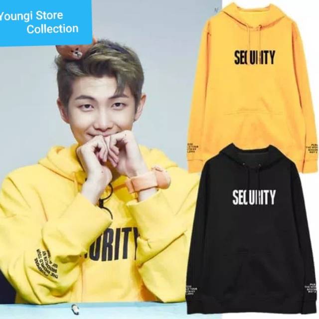 Rap monster security hoodie deals