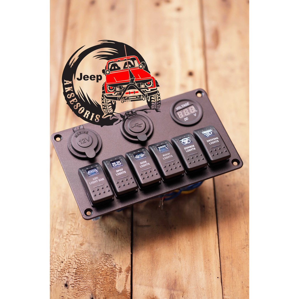 Jual saklar arb atau switch panel arb universal | Shopee Indonesia
