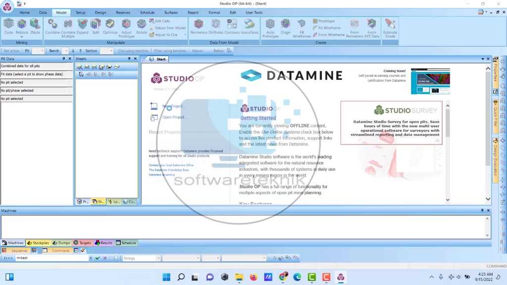 Jual Datamine Studio OP 2.11.100 Update 2021 Sudah Dicoba Instal Work ...