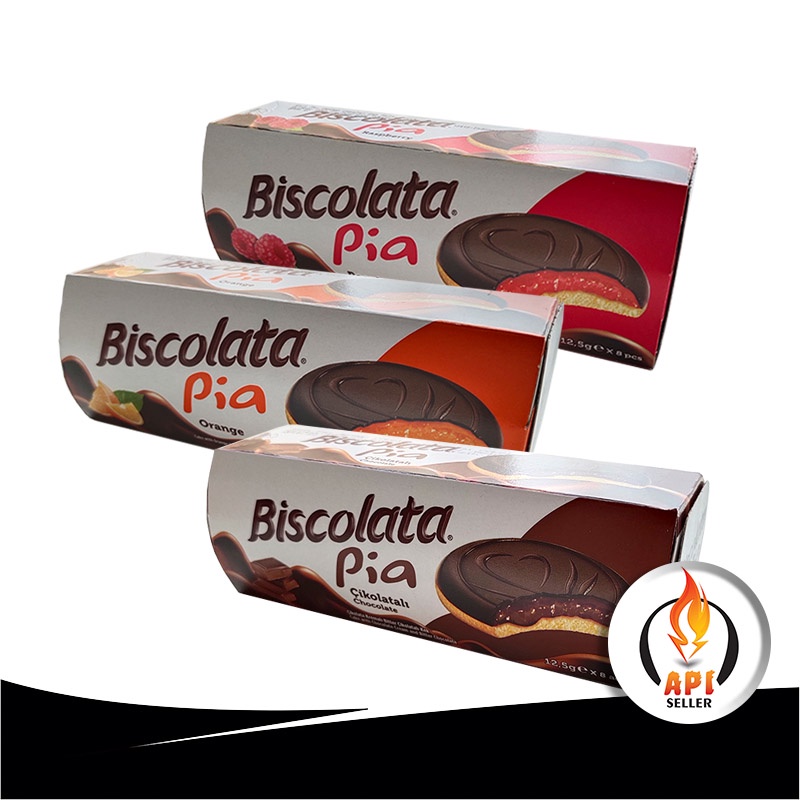 Jual BISCOLATA PIA / ROTI LEMBUT BERLAPIS COKLAT 100g | Shopee Indonesia