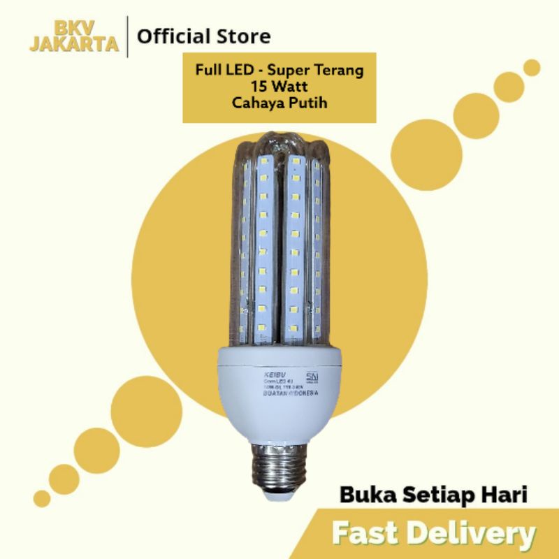 Jual Lampu Led Jagung Watt W Keibu Terang Sni Putih Shopee