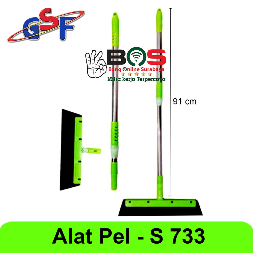 Jual Alat Pel Karet Fleksibel Pembersih Lantai Wiper Lantai Sapu Magic Pel Dorong Air Di Lantai