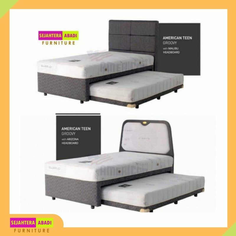Jual american pillo springbed 2in1 twin sorong american teen groovy ...