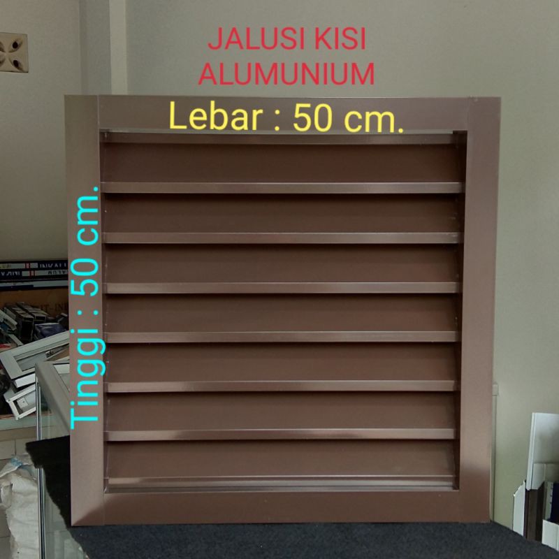 Jual Pintu Jalusi Kisi Alumunium Boven Ukuran Sesuai Gambar Utama Mewah Shopee Indonesia 8808