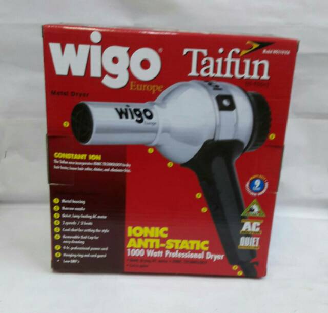 Jual WIGO TAIFUN WG 5101 EA 1000 WATT PROFESSIONAL DRYER | Shopee