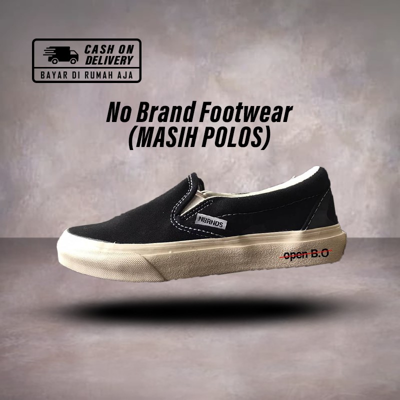 Sepatu slip on brand lokal shop