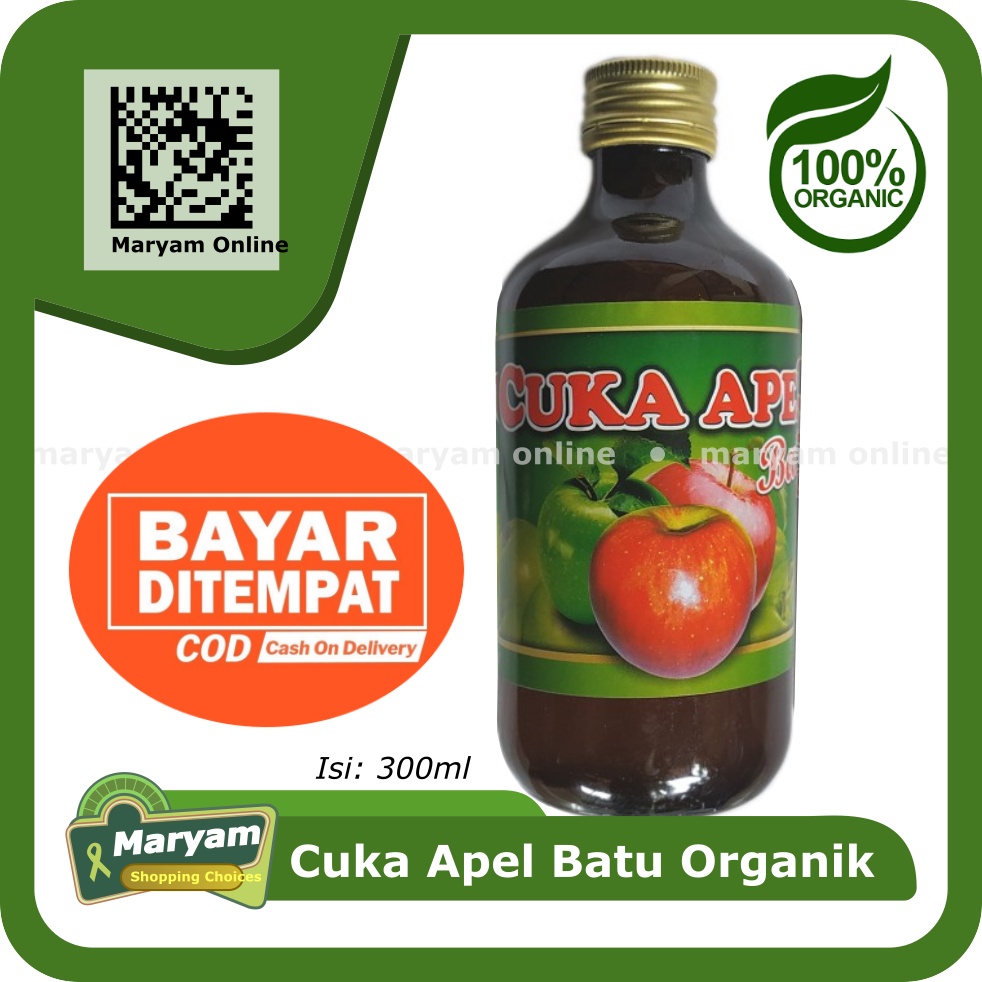 Jual Cuka Apel Batu Organik Ml Cuka Apel Batu Malang Shopee