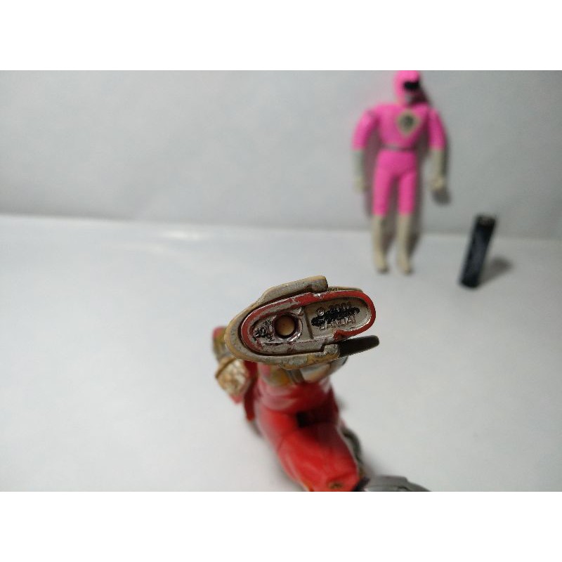Jual Power Rangers Goggle Five Red Ranger Gogle Bandai Two Head Change ...