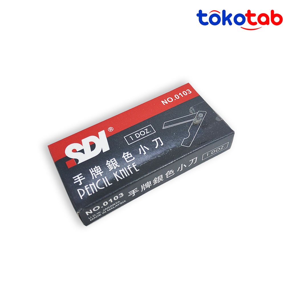 Jual Tokotab - Cutter Silet Tangkai SDI | Shopee Indonesia