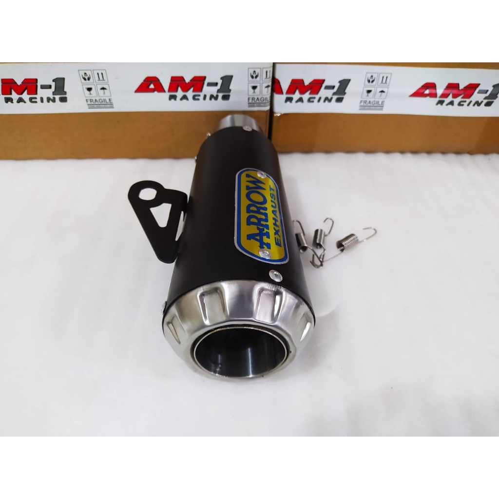 Jual Arrow Exhaust Pro Race Inlet 50mm Silencer Only | Shopee Indonesia
