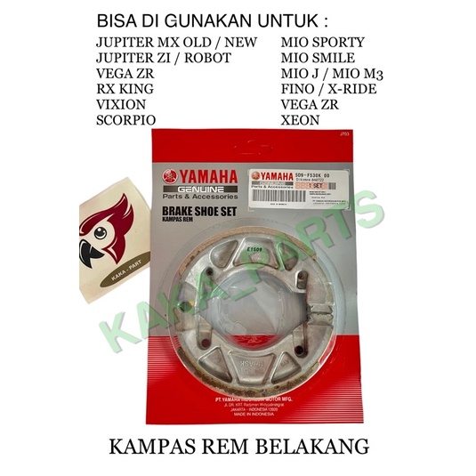 Jual Kampas Rem Belakang Tromol Yamaha Vega Zr Jupiter Mx Old New