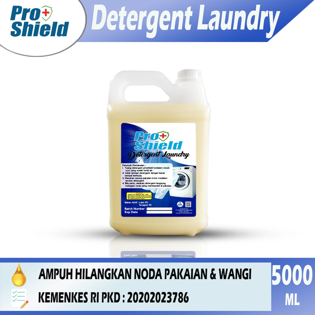 Jual DETERGENT CAIR 5 LITER - PROSHIELD | Shopee Indonesia