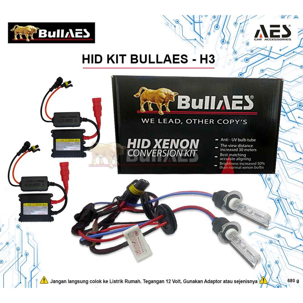 H3 35 Watt - Xenon HID bulbs