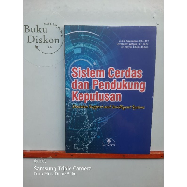 Jual Buku Origional Sistem Cerdas Dan Pendukung Keputusan Decision ...