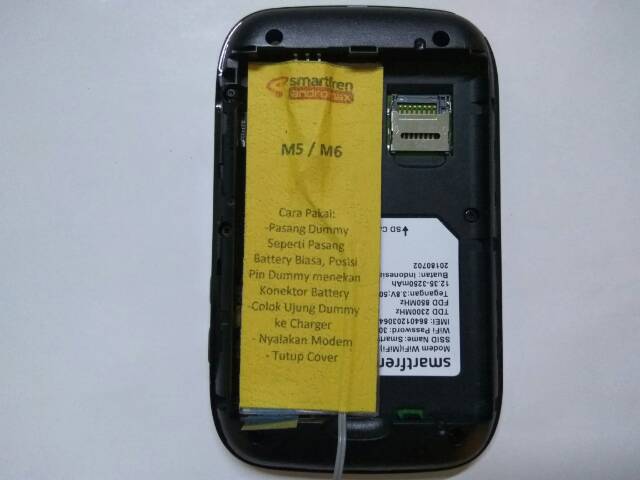 Jual Dummy Battery - Fake Baterai - Batre Modem Smartfren Andromax M5 ...