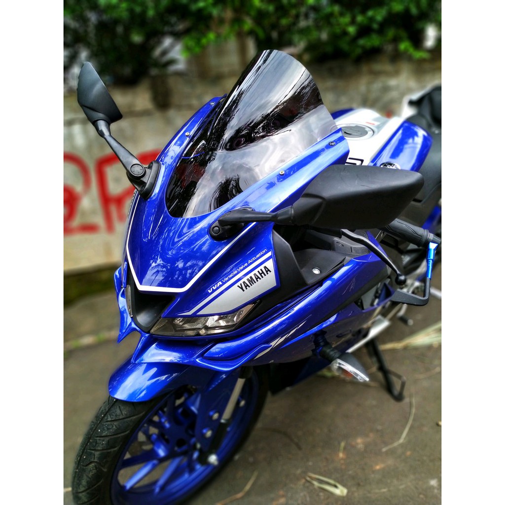 Jual visor R15 new vva visor yamaha r15v3 windshield r15 v3 windshield ...