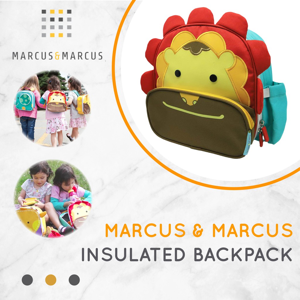 Jual Marcus & Marcus Insulated Backpack - Tas Ransel Anak Balita ...