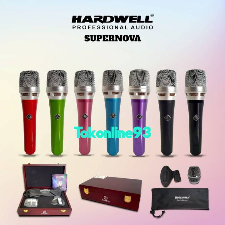 Jual Mic Kabel Hardwell Supernova Original Microphone Kabel Supernova ...