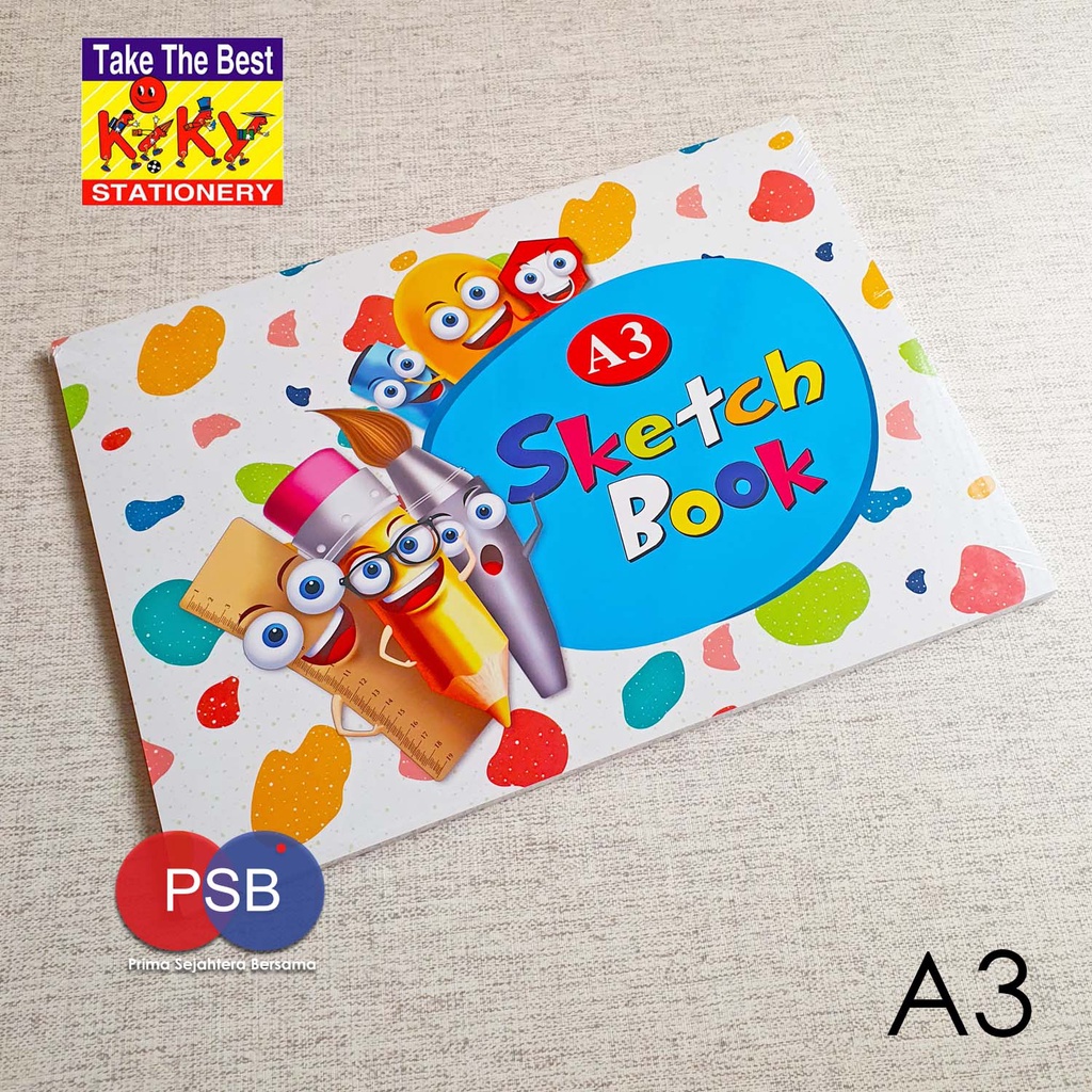 Jual Kiky Sketchbook A3 / Buku Sketsa A3 Shopee Indonesia