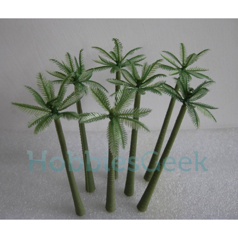 Jual Miniatur Pohon Palm Palem Kelapa Untuk Diorama, Maket (Ukuran 7 Cm