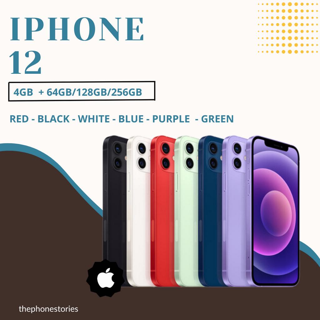 Jual Iphone 12 64GB 128GB SECOND BEKAS ORIGINAL FULLSET | Shopee Indonesia