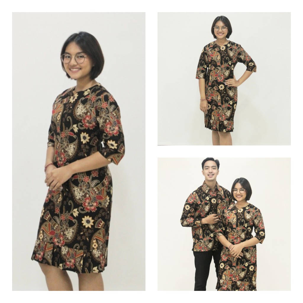 Jual Batik Bali Lestari Dress batik wanita 169 | Shopee Indonesia