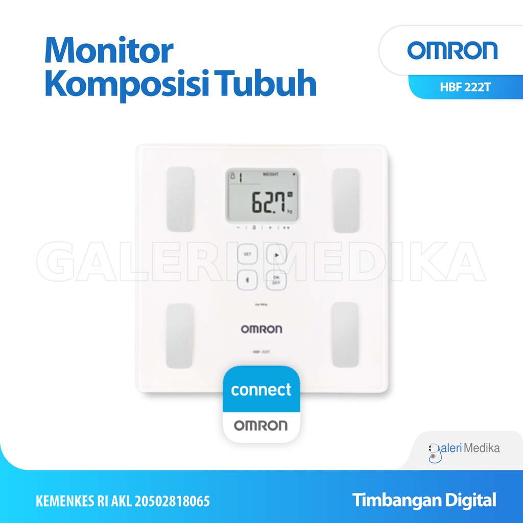 Jual Omron Body Composition Monitor HBF222T / HBF 222 T / HBF222T