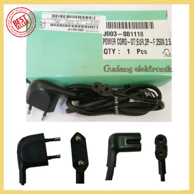 Jual Kabel power samsung original terbaru | Shopee Indonesia