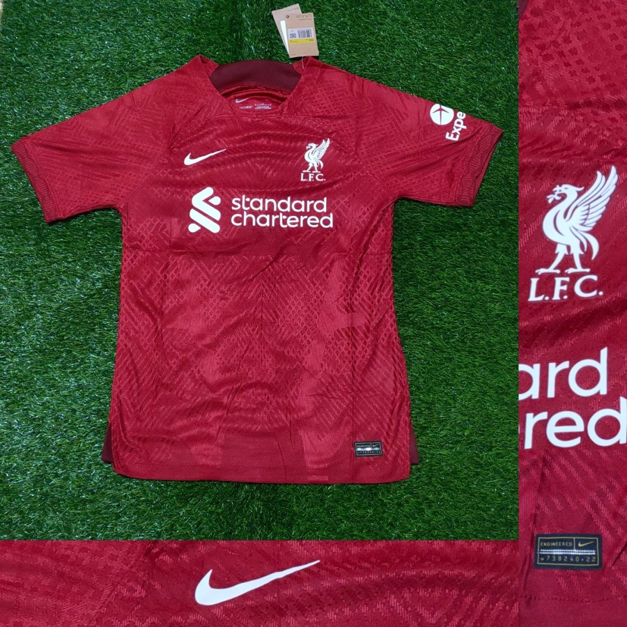 Jual Jersey Baju Bola Player Issue Liverpooll Home 2022 2023 Dri Fit