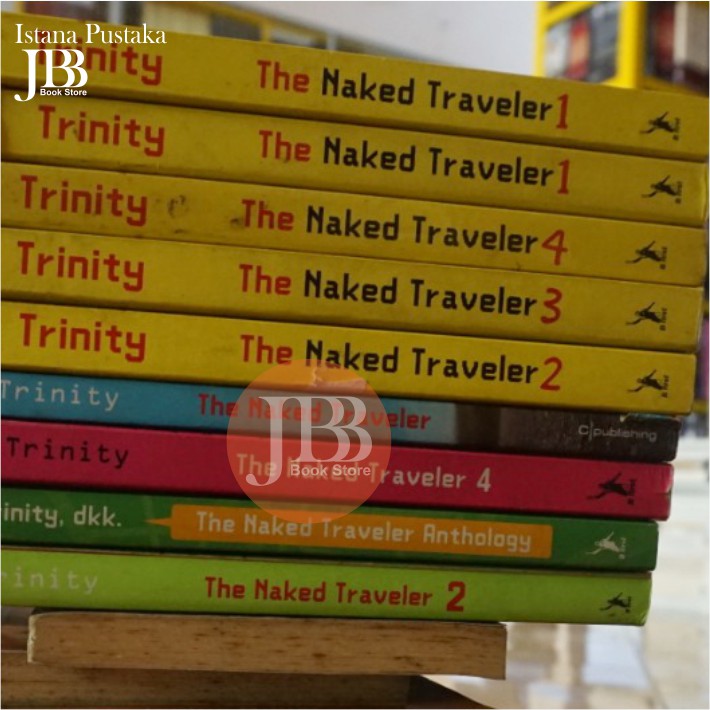 Jual Buku Preloved Paket The Naked Traveler Dan Trinity Shopee Indonesia