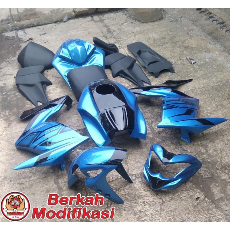 Jual Paket Body Modifikasi Model Fighter PNP Yamaha Byson Karbu ...