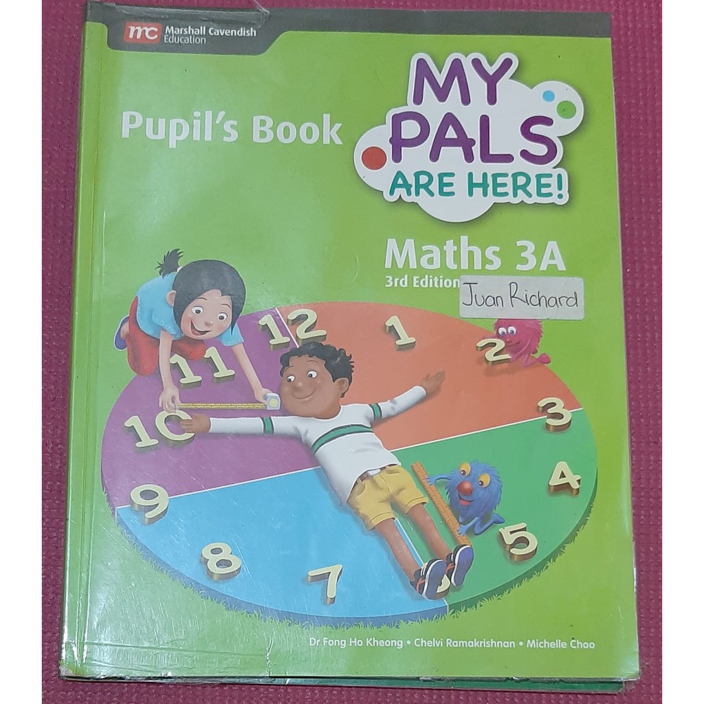 Jual BUKU MY PALS MATHS KELAS 3 A.B (BUKU BEKAS) | Shopee Indonesia
