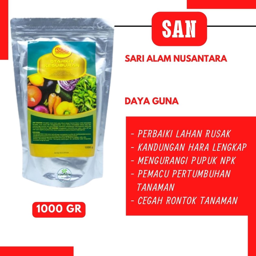 Jual Pupuk Tomat Dan Sayuran Daun Terbaik, Pupuk Alami Daun Bunga SAN 1 ...