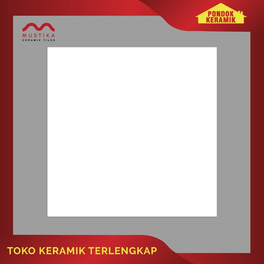 KERAMIK LANTAI MUSTIKA 60X60 BLANCO L WHITE