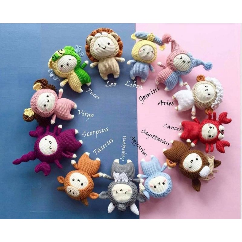 Jual Amigurumi Zodiak The Little Doll | Shopee Indonesia