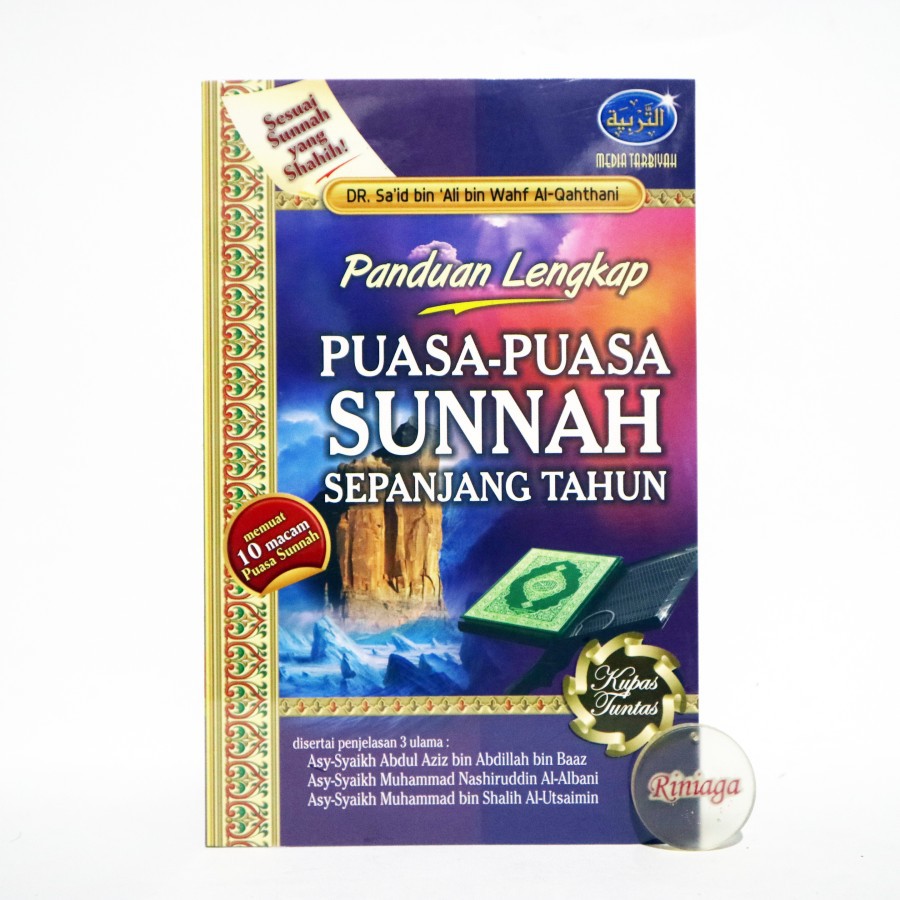 Jual Panduan Lengkap Puasa Puasa Sunnah Sepanjang Tahu DR. Sa'id Bin ...