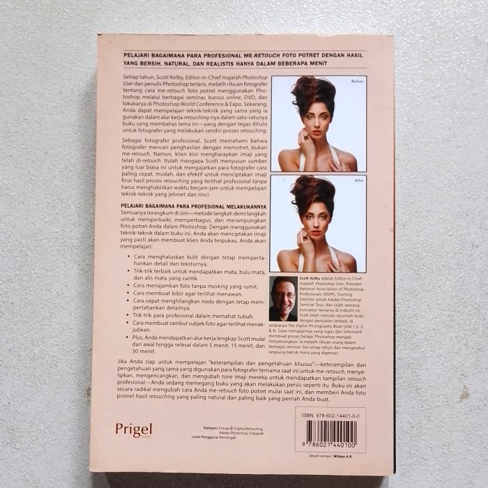 Jual Buku PROFESSIONAL PORTRAIT RETOUCHING TECHNIQUES | Shopee Indonesia