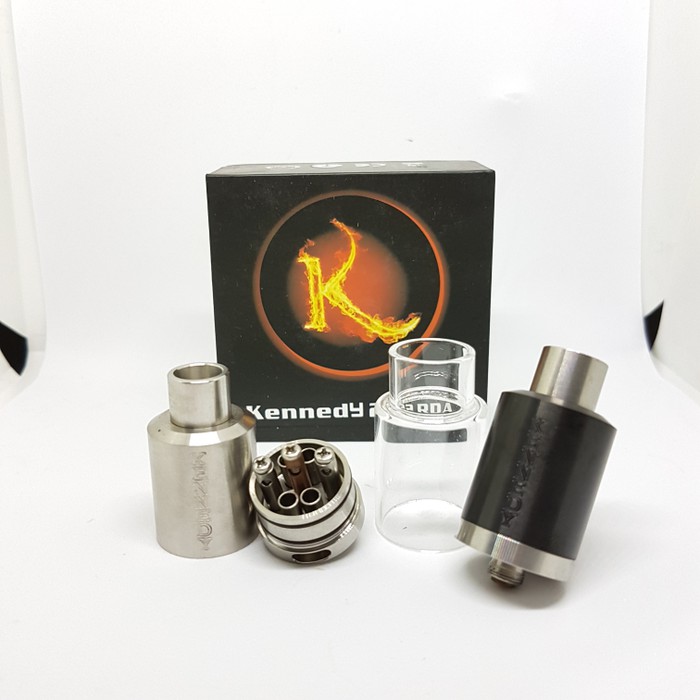 Jual RDA Kennedy 22MM Clone Black / Stainless - Perak | Shopee Indonesia