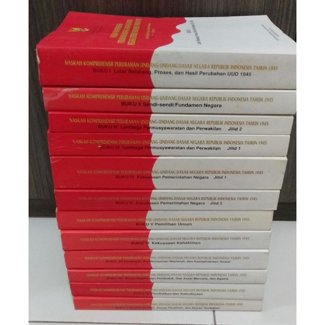 Jual BUKU ORIGINAL NASKAH KOMPREHENSIF PERUBAHAN UNDANG UNDANG DASAR ...