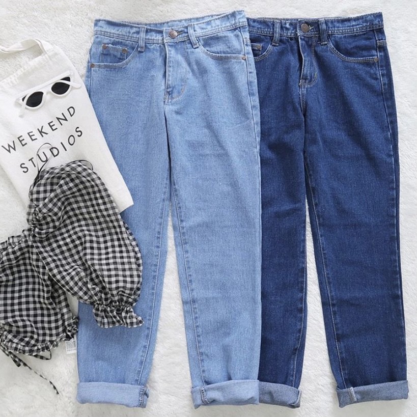 Boyfriend jeans hot sale shopee