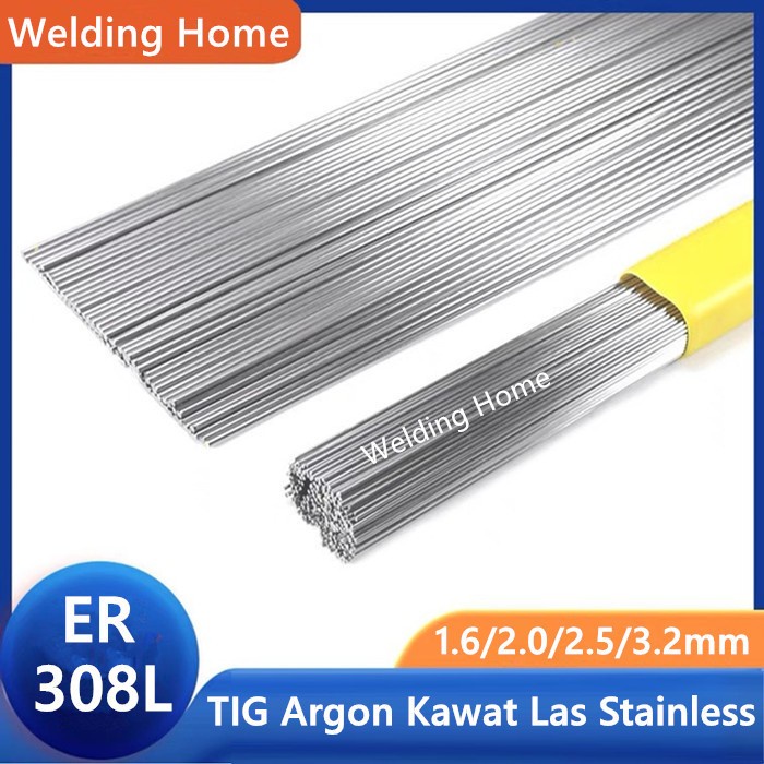 Jual 5Kg Kawat Las Tig Argon 308L Stainless 1.6mm 2.0mm 2.5mm 3.2mm ...