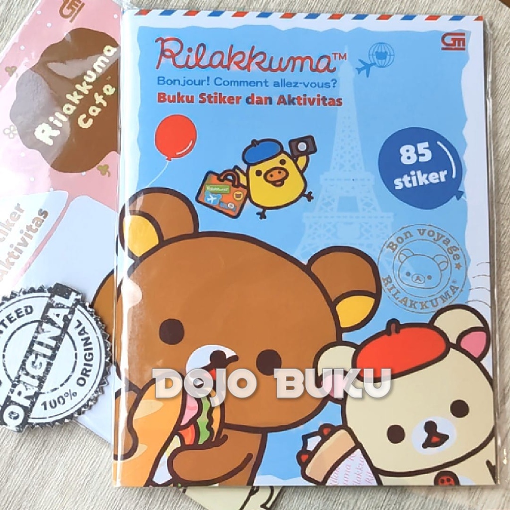 Jual Buku Seri Rilakkuma Buku Stiker dan Aktivitas | Shopee Indonesia
