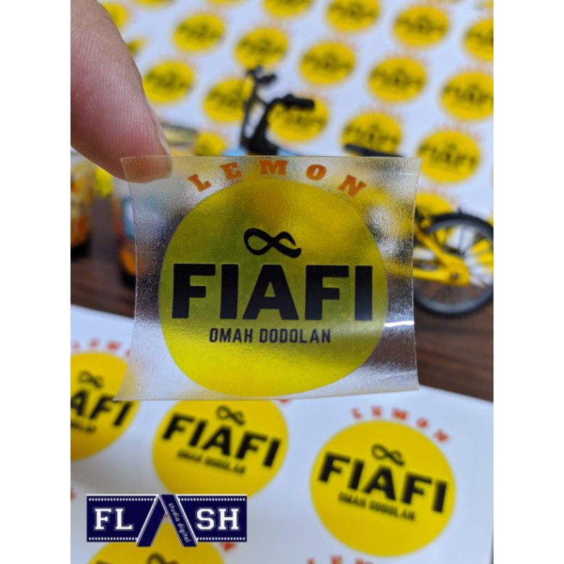 Jual Cetak Custom Sticker Label + Cutting Kiscut | Shopee Indonesia