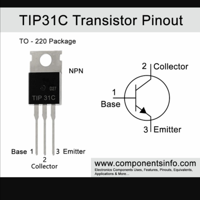 Jual TIP31C Transistor NPN 100V 3A TIP 31 FarChild ST TO-220 | Shopee ...