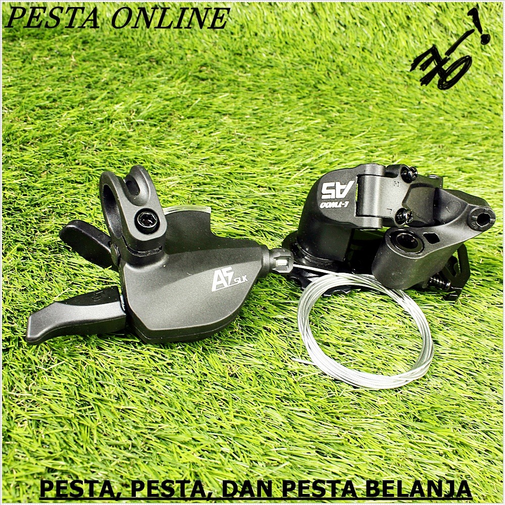 Jual RD Dan Shifter Sepeda L-TW00 A5 9 Speed GroupSet Sepeda | Shopee ...