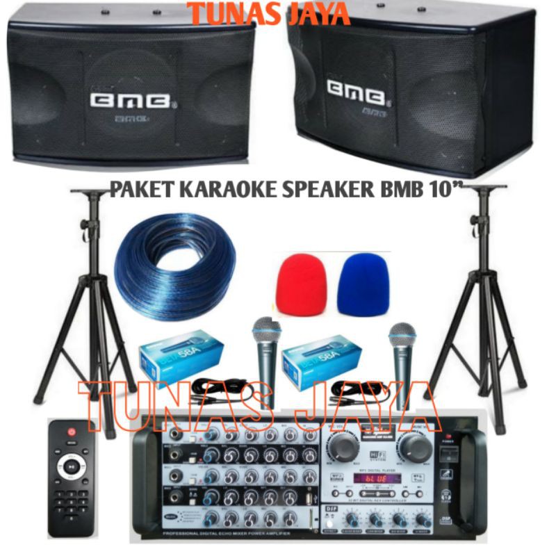 Jual Paket Karaoke Speaker Bmb 10 Inch Cs450 V Mkii Paket Sound System